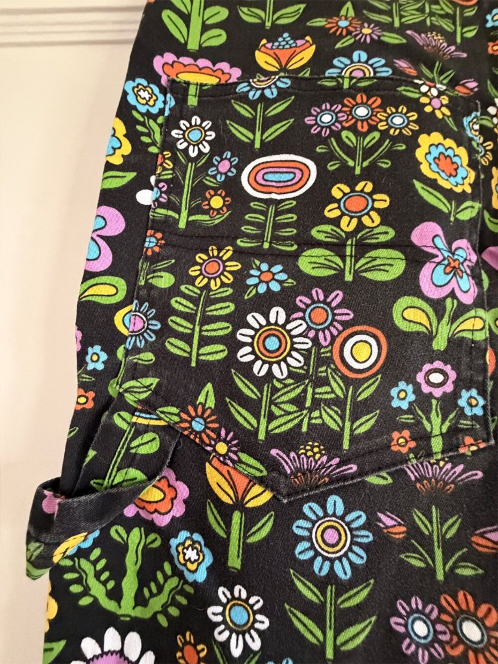 Nooworks Painter Pants Awesome Blossom | Cotton Twill | Small - Picture 7 of 8